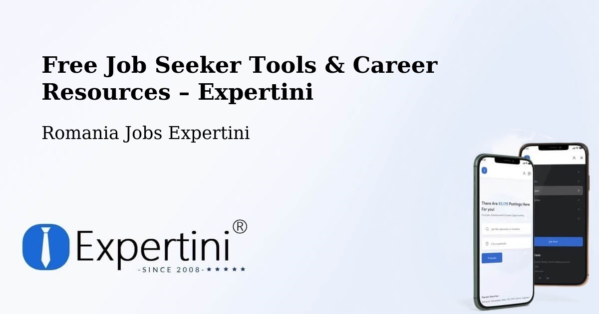 Free Job Seeker Tools & Career Resources – Prelipca - Prelipca, Romania Jobs Expertini