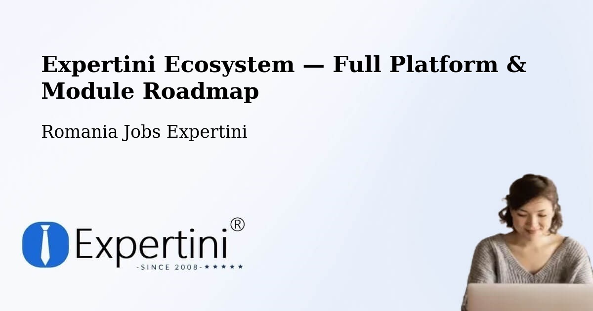 Expertini Ecosystem — Full Platform & Module Roadmap – Prelipca