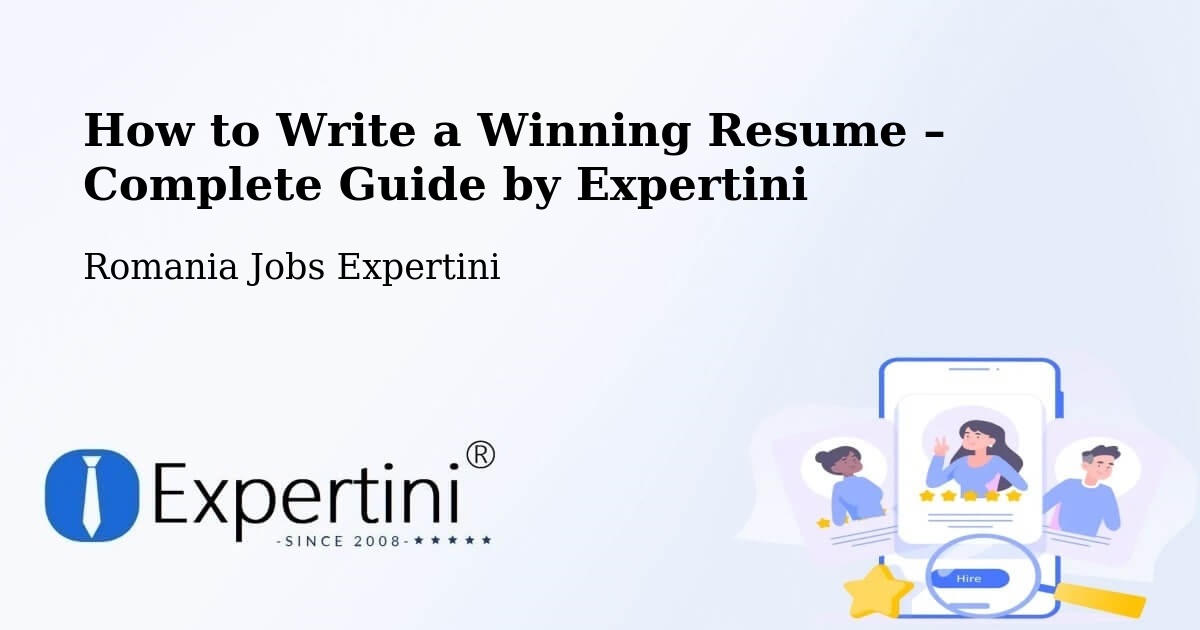 Resume Writing Guide for Job Seekers – Prelipca - Prelipca, Romania Jobs Expertini